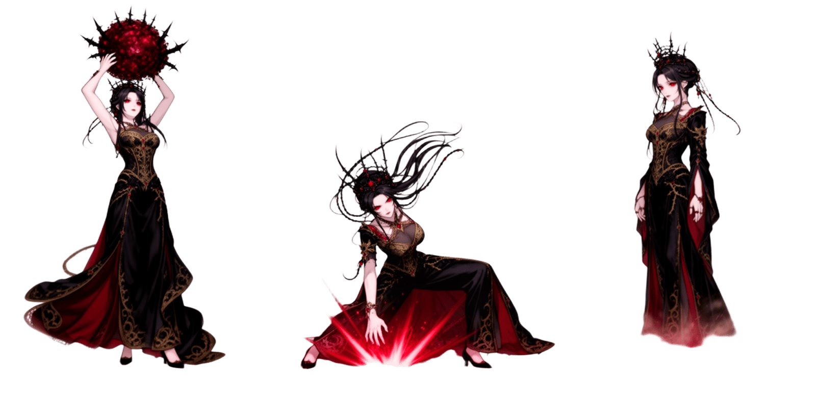 Crimson Thorn Queen Attack