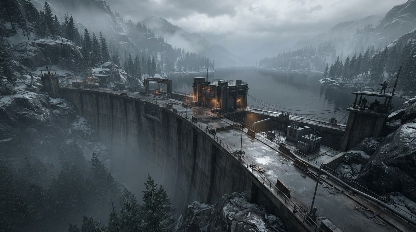 Hydroelectric Dam and Reservoir