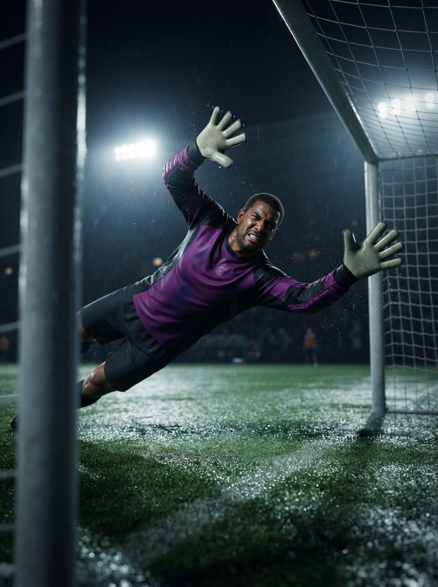 The commanding goalkeeper