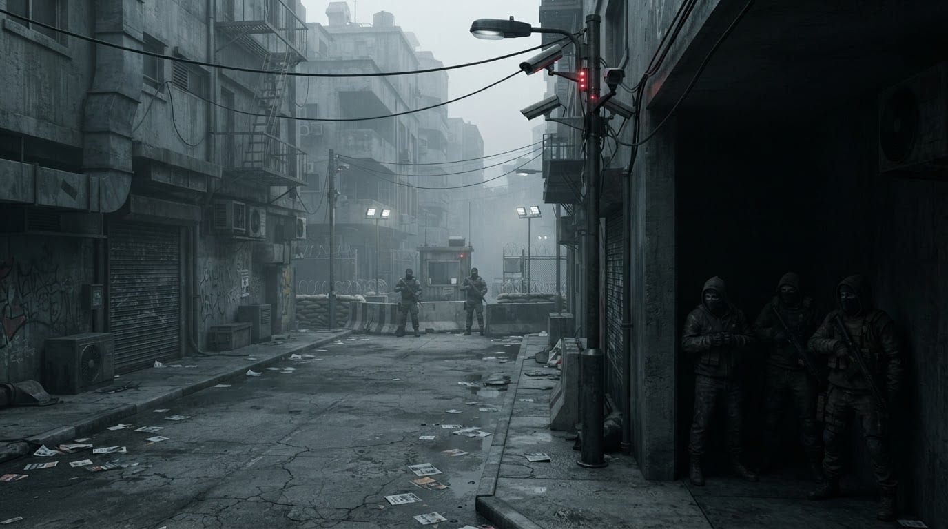 Calles vigiladas del centro