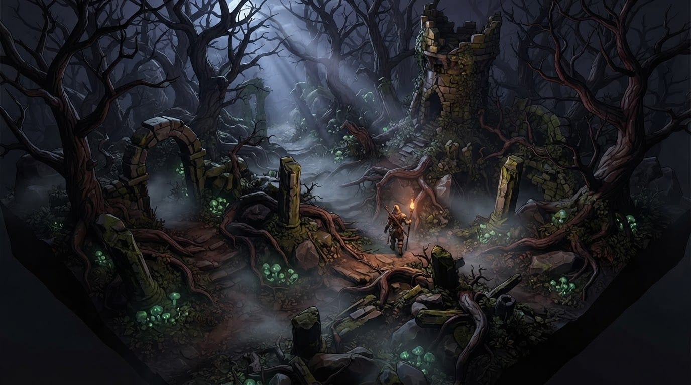 The Blighted Forest Ruins