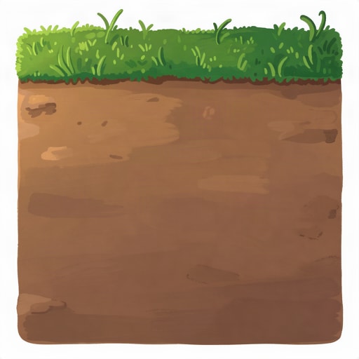 Grass Topped Earth Texture
