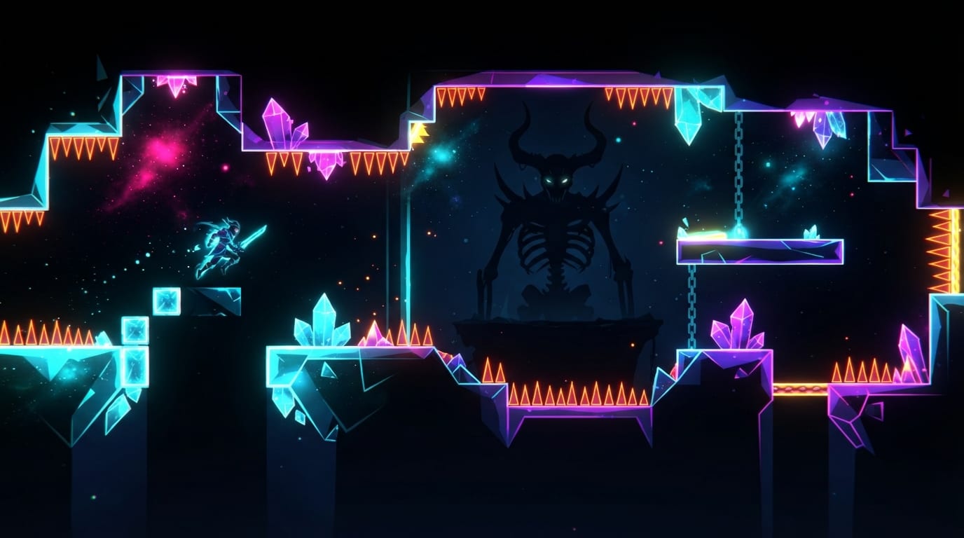 Arena de cristal flutuante
