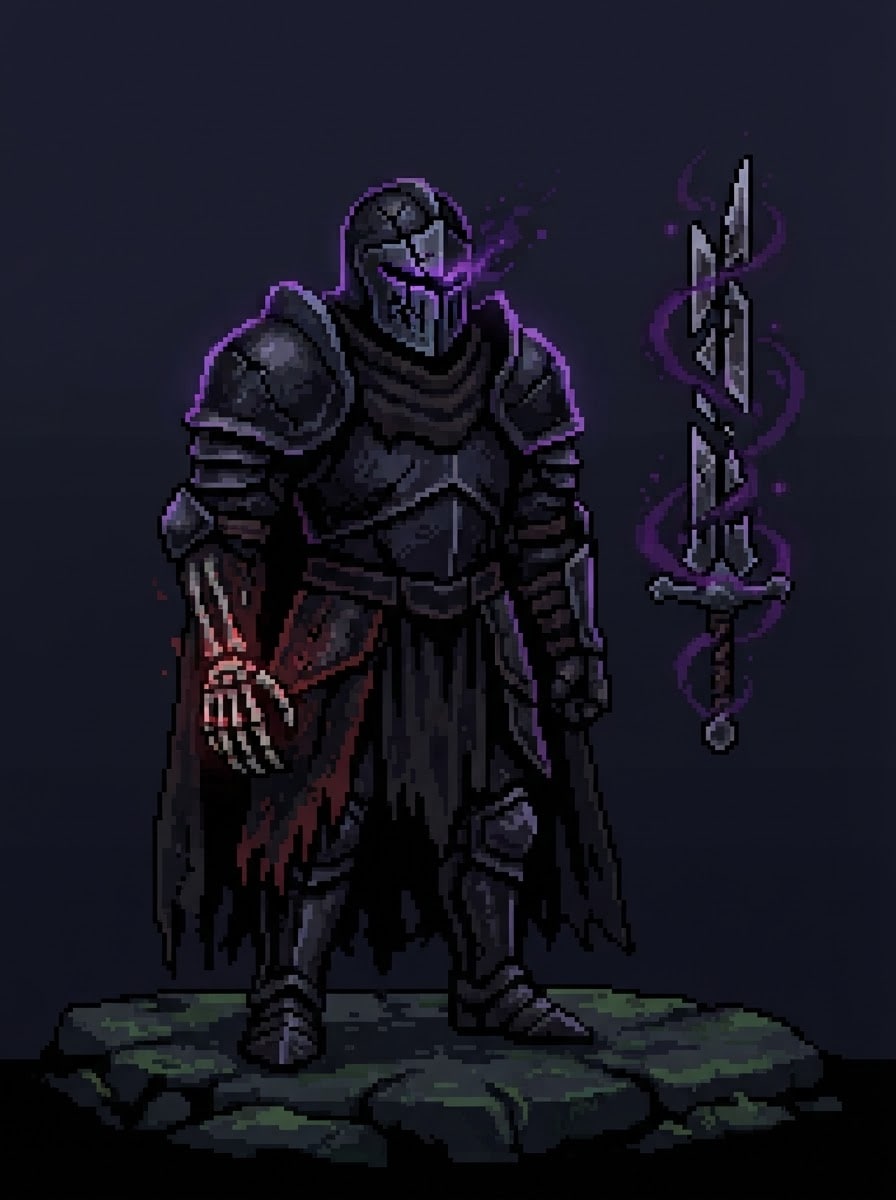 The cursed knight