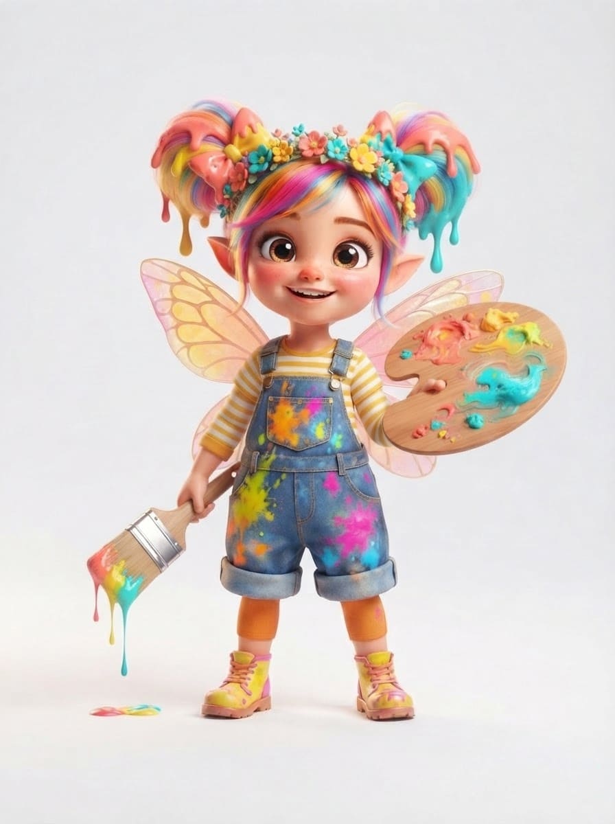 Colour girl artist