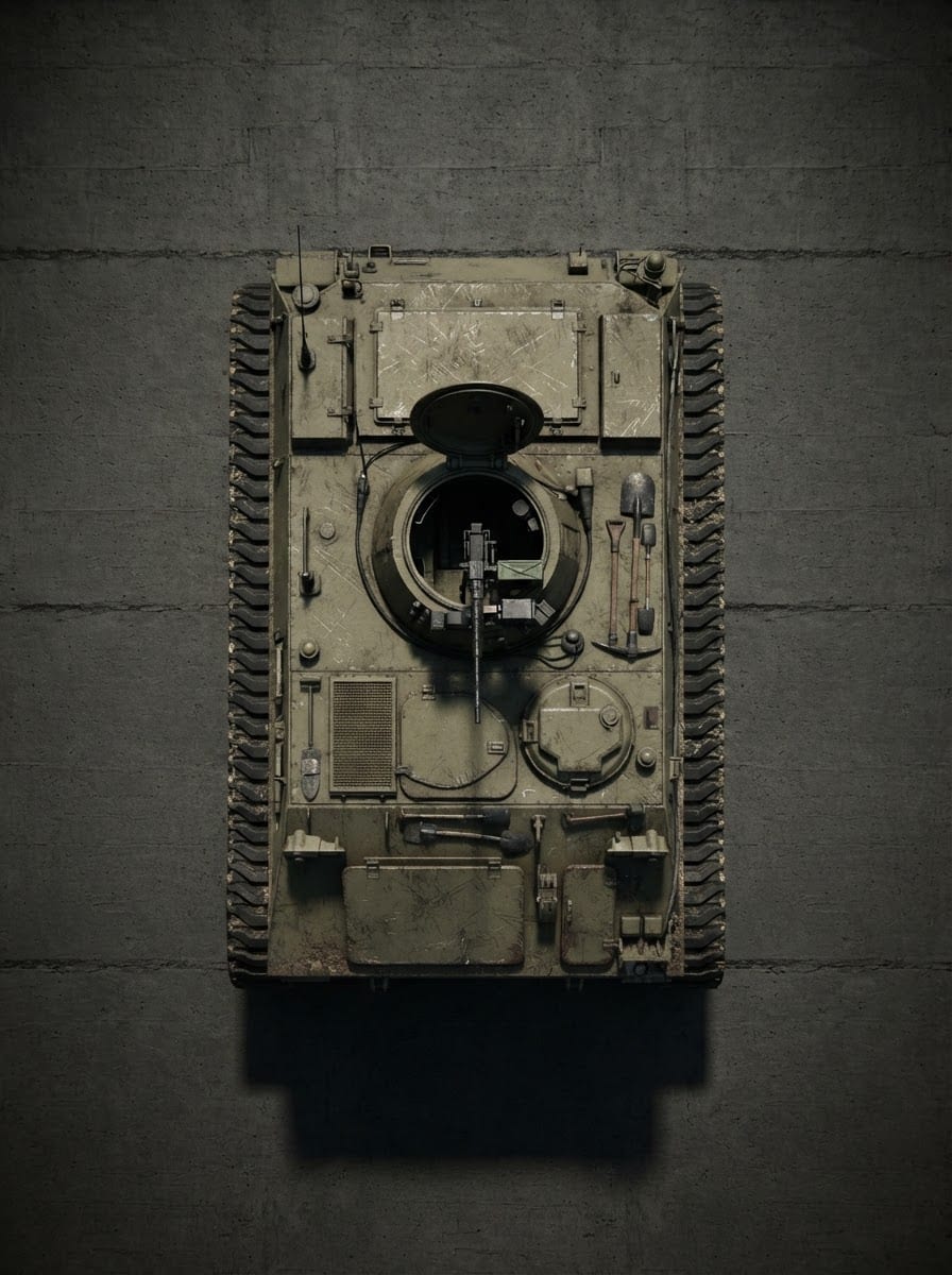 Armored vehicle gunner