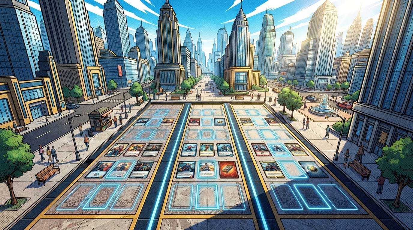 Metropolis city plaza