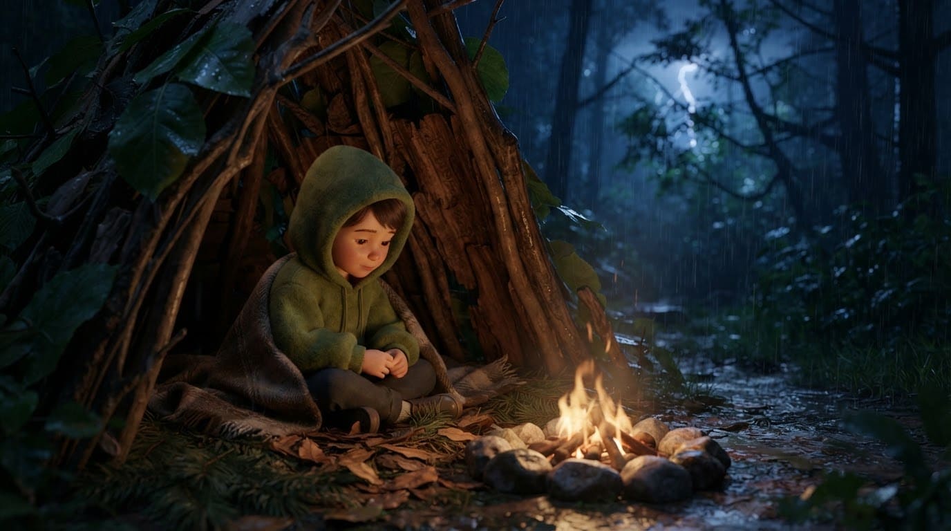 Sobrevive à tempestade na noite