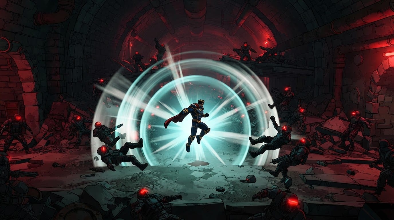 Tear through swarming enemy hordes