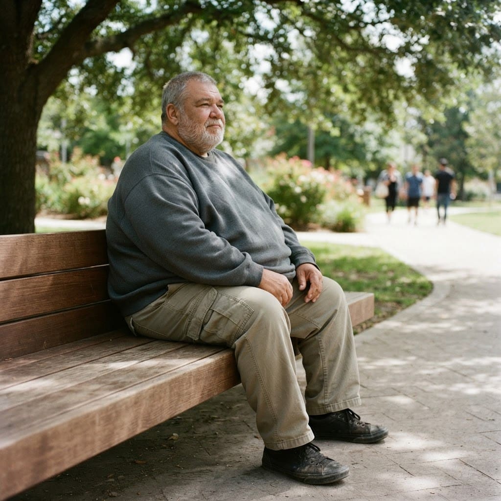Obese Man Character