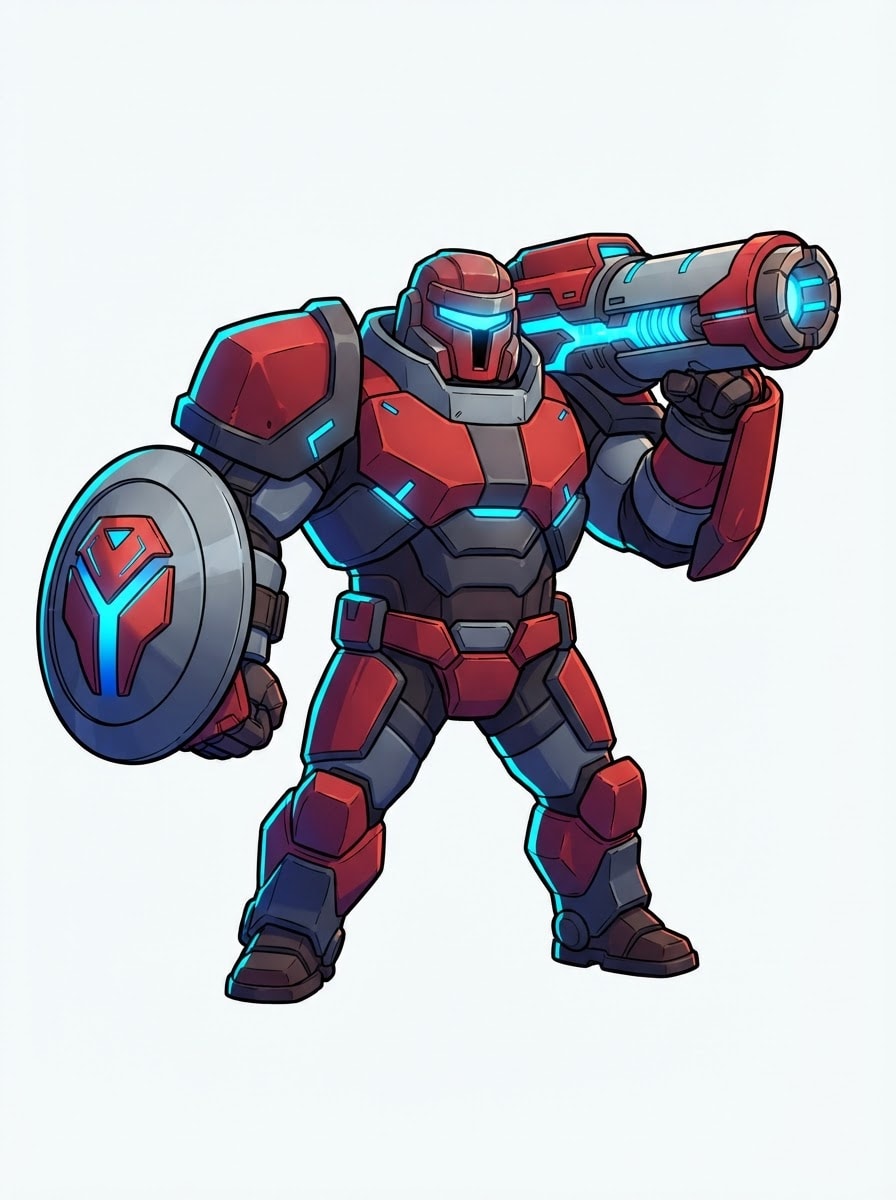 Shield-Cannon Tank