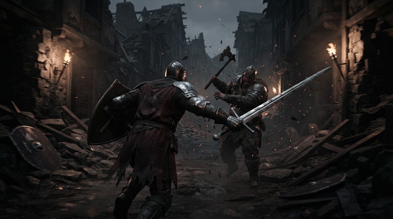 Fight Through Ruined Streets