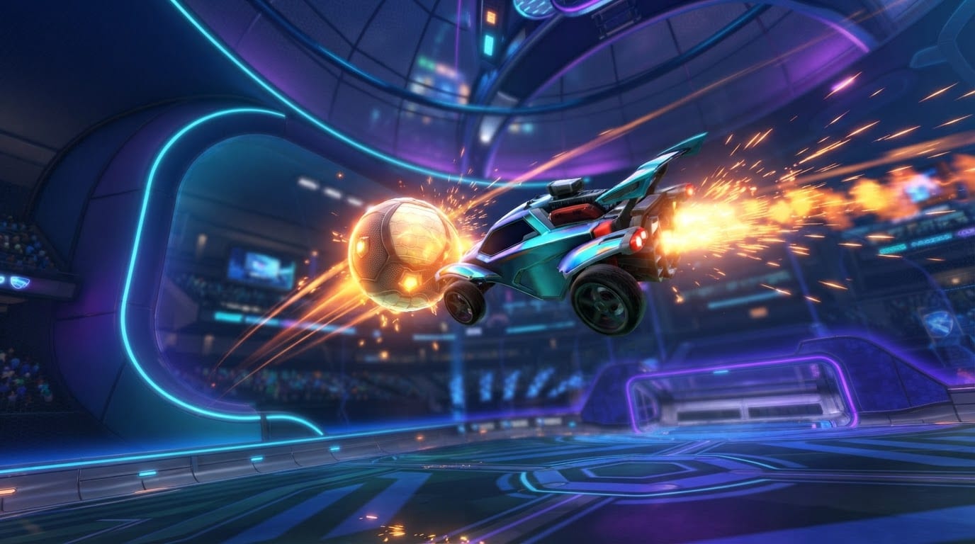 Blast the ball mid-air