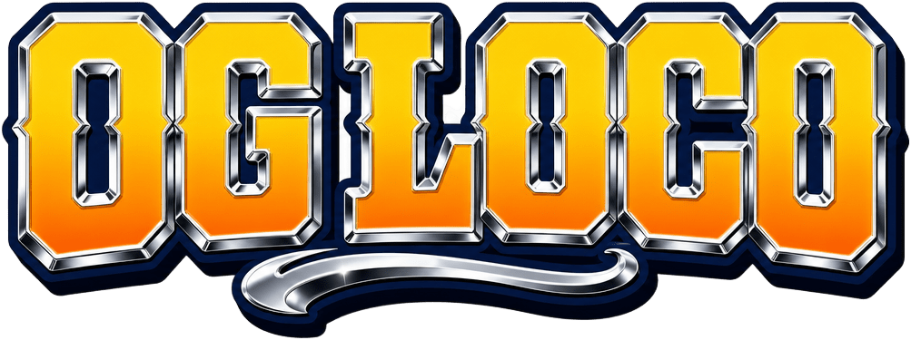 OG LOCO chrome gold wordmark