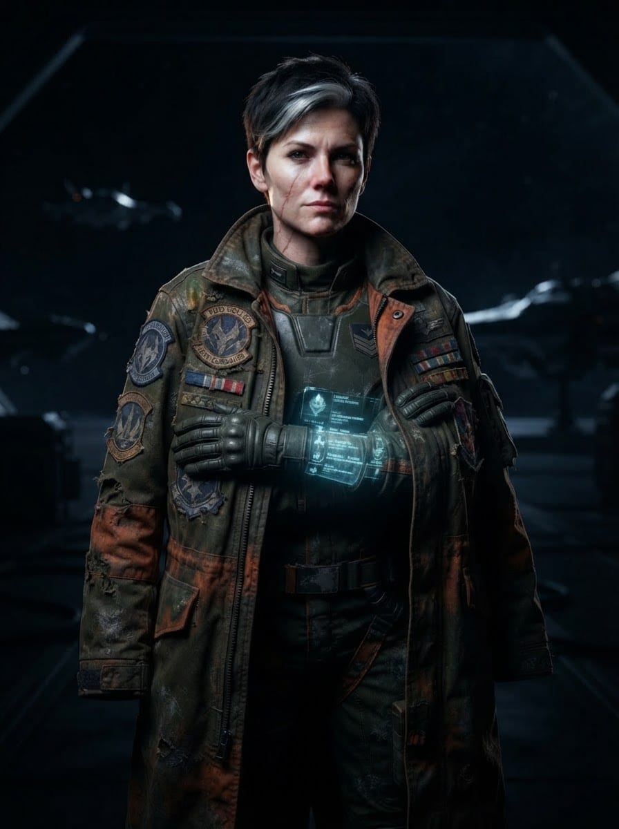 Space pilot — crew captain
