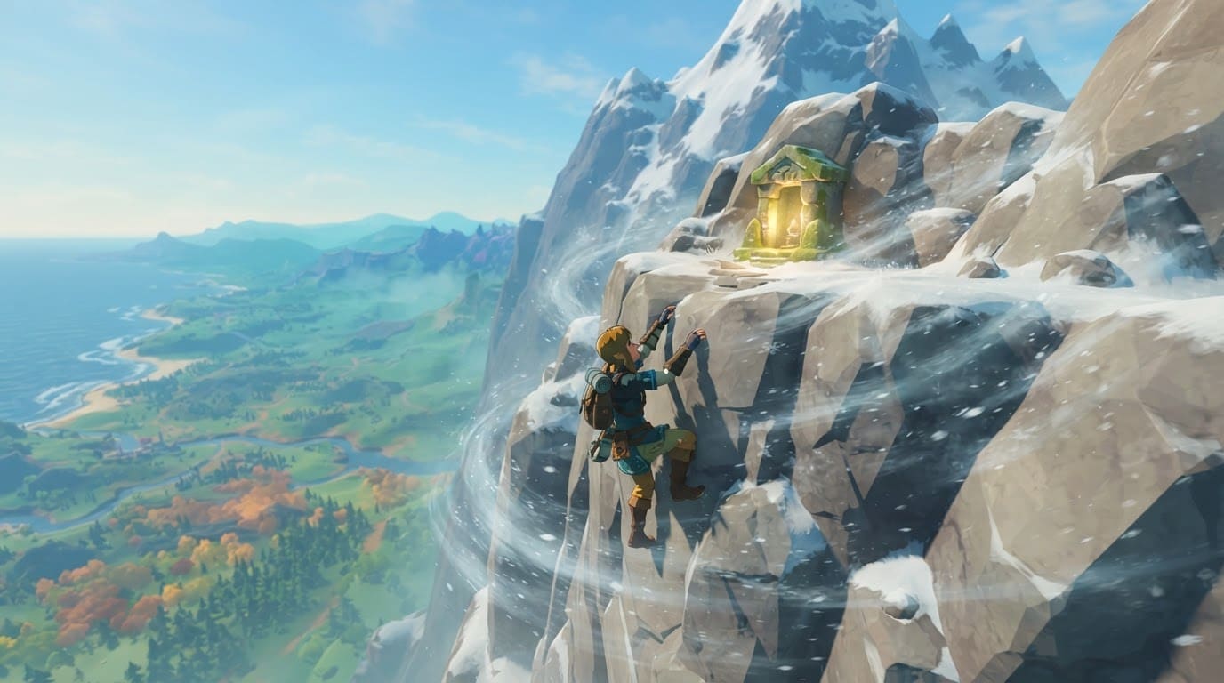 Climb peaks and discover secrets