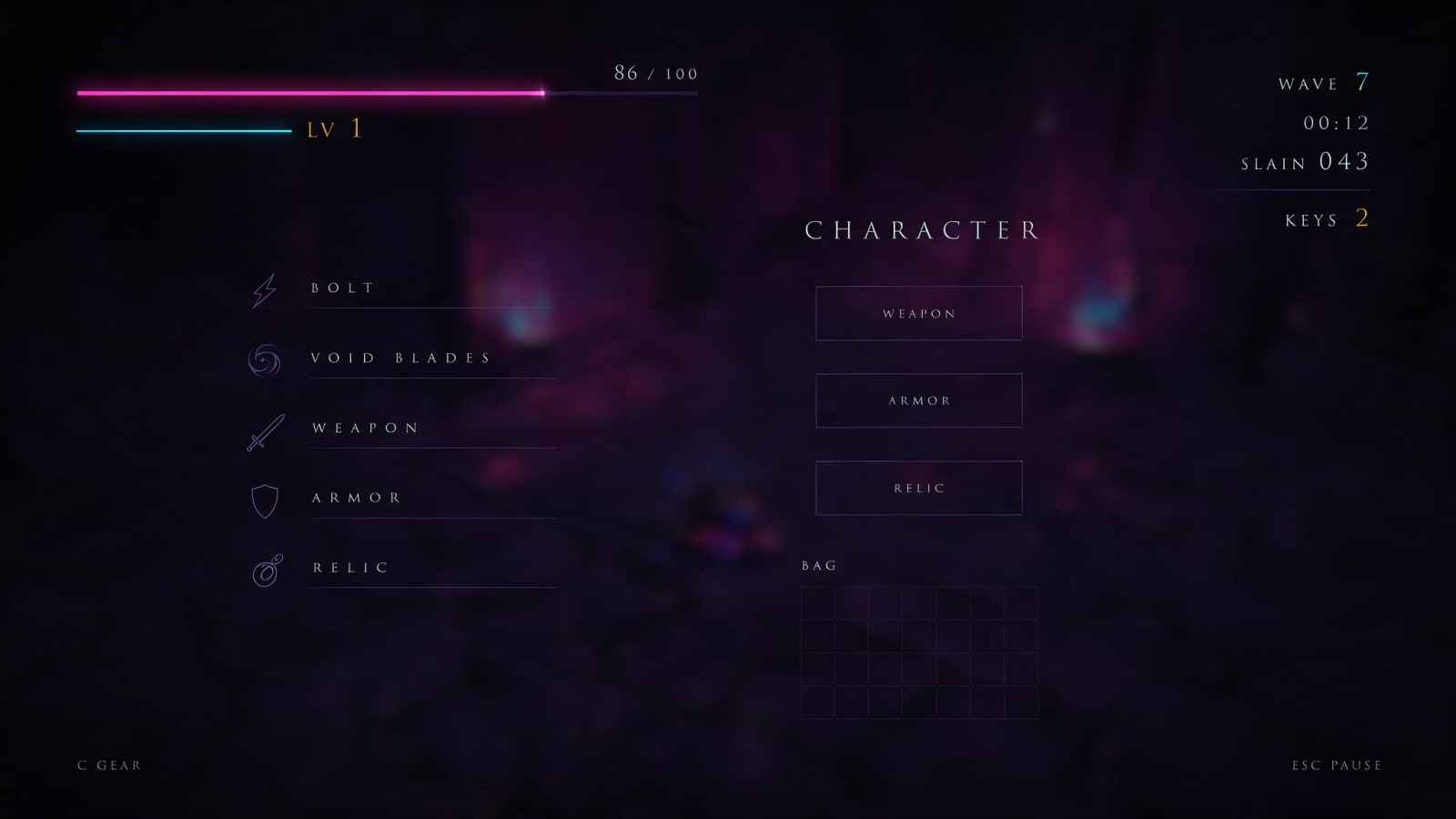 UI Concept 3 - Minimal Ink