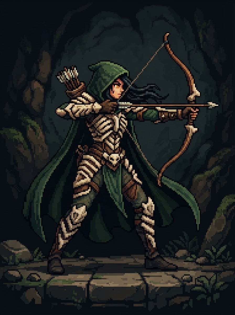 A swift bone archer