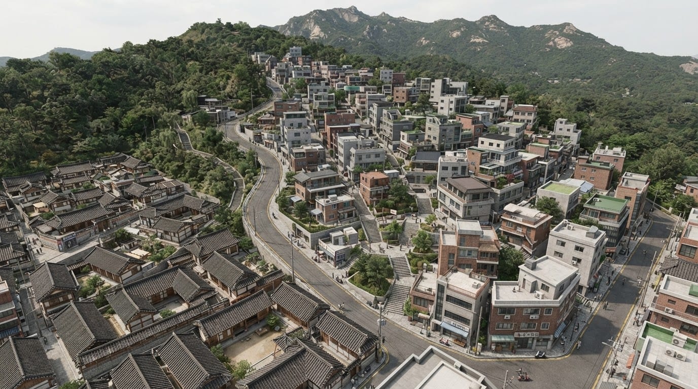 산간 구도심