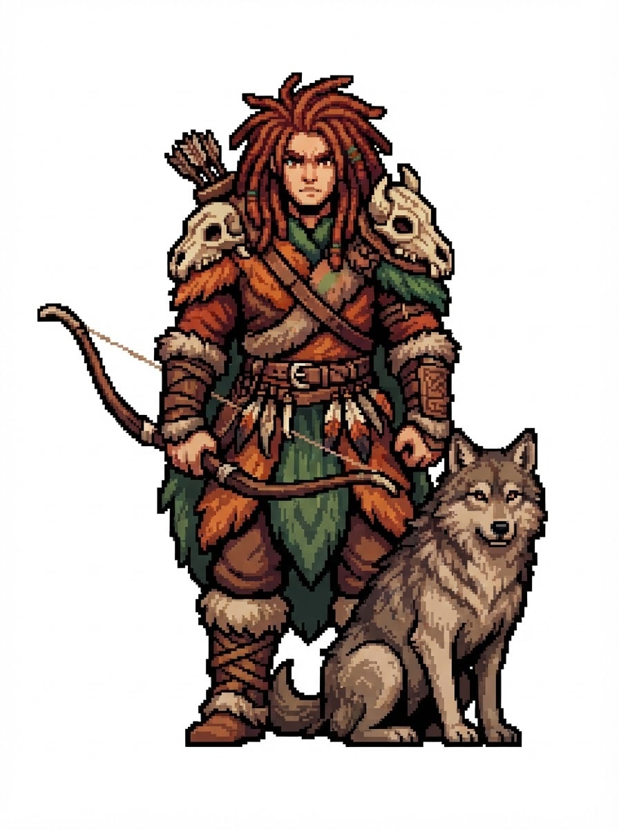 Domador de feras e arco