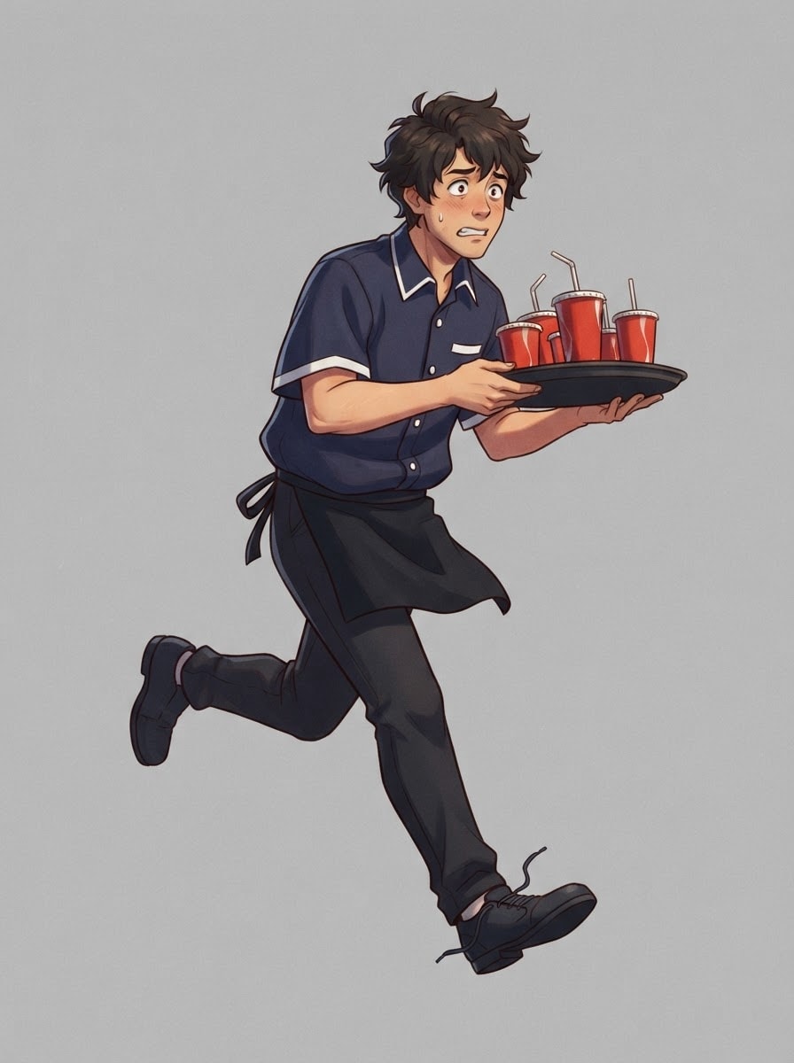 新人アルバイト男子