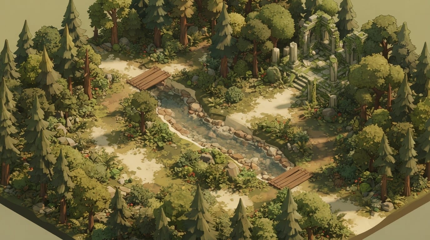 The whispering old-growth forest