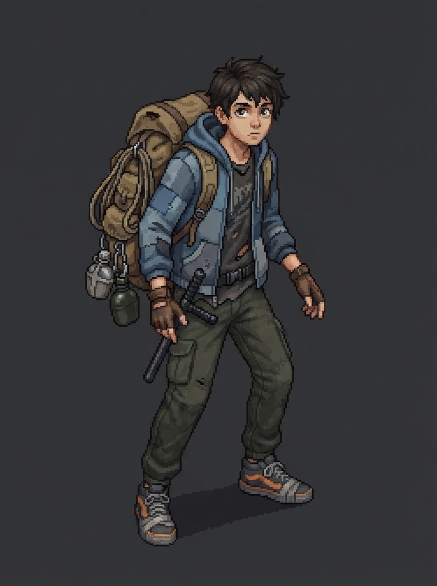 Wiry salvage runner