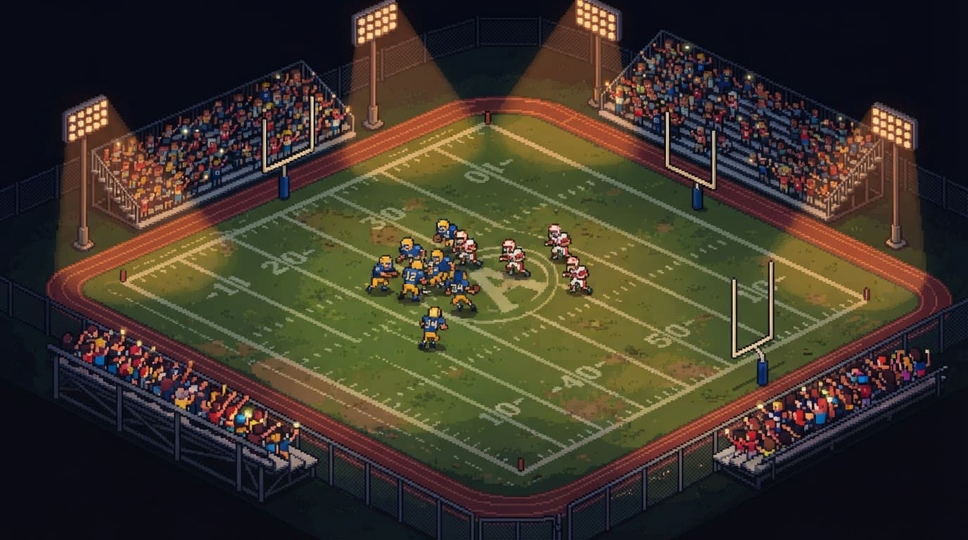 High school Friday night field