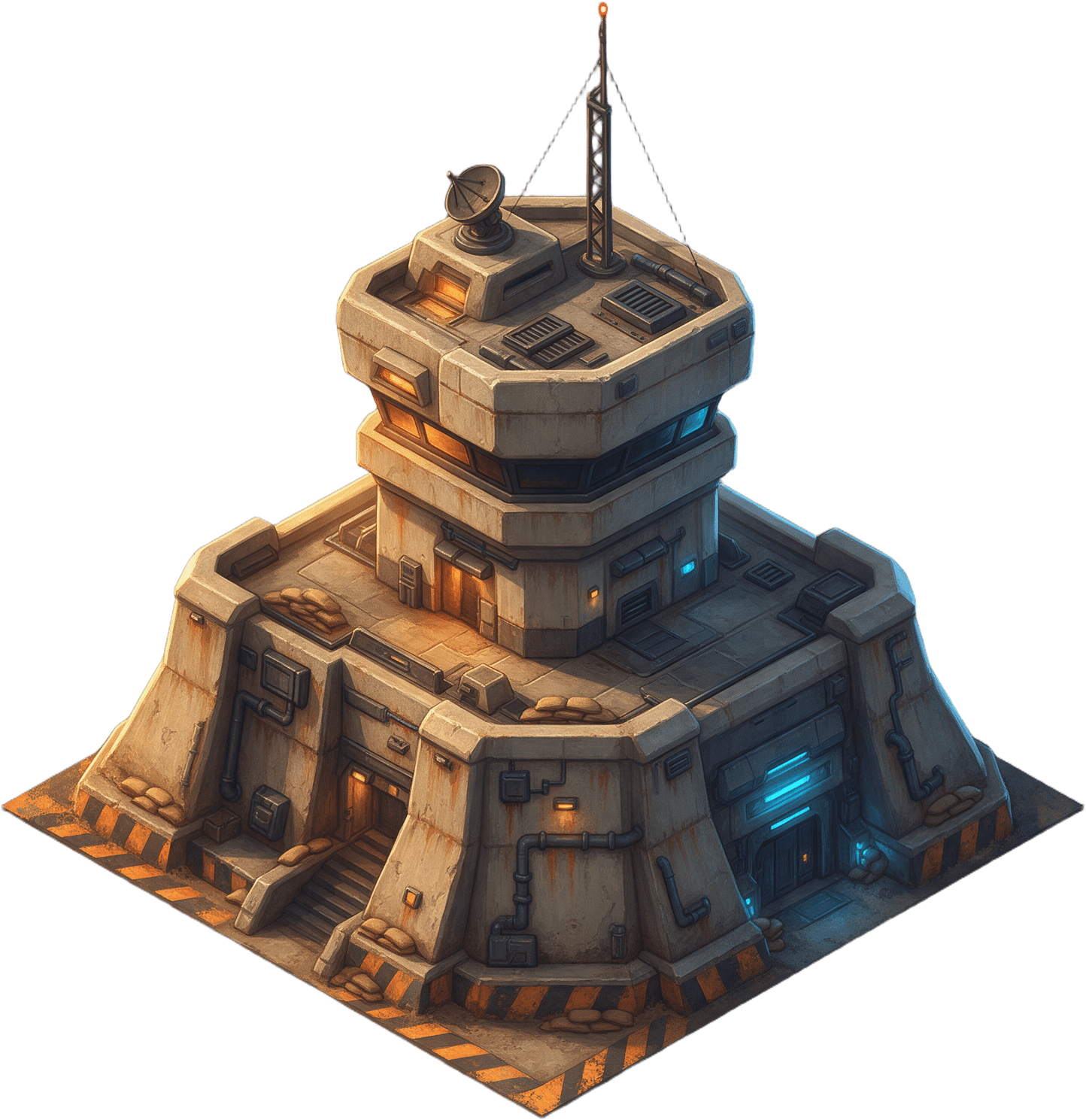 EMPIRE ZERO HQ Command Building (1 / 2)