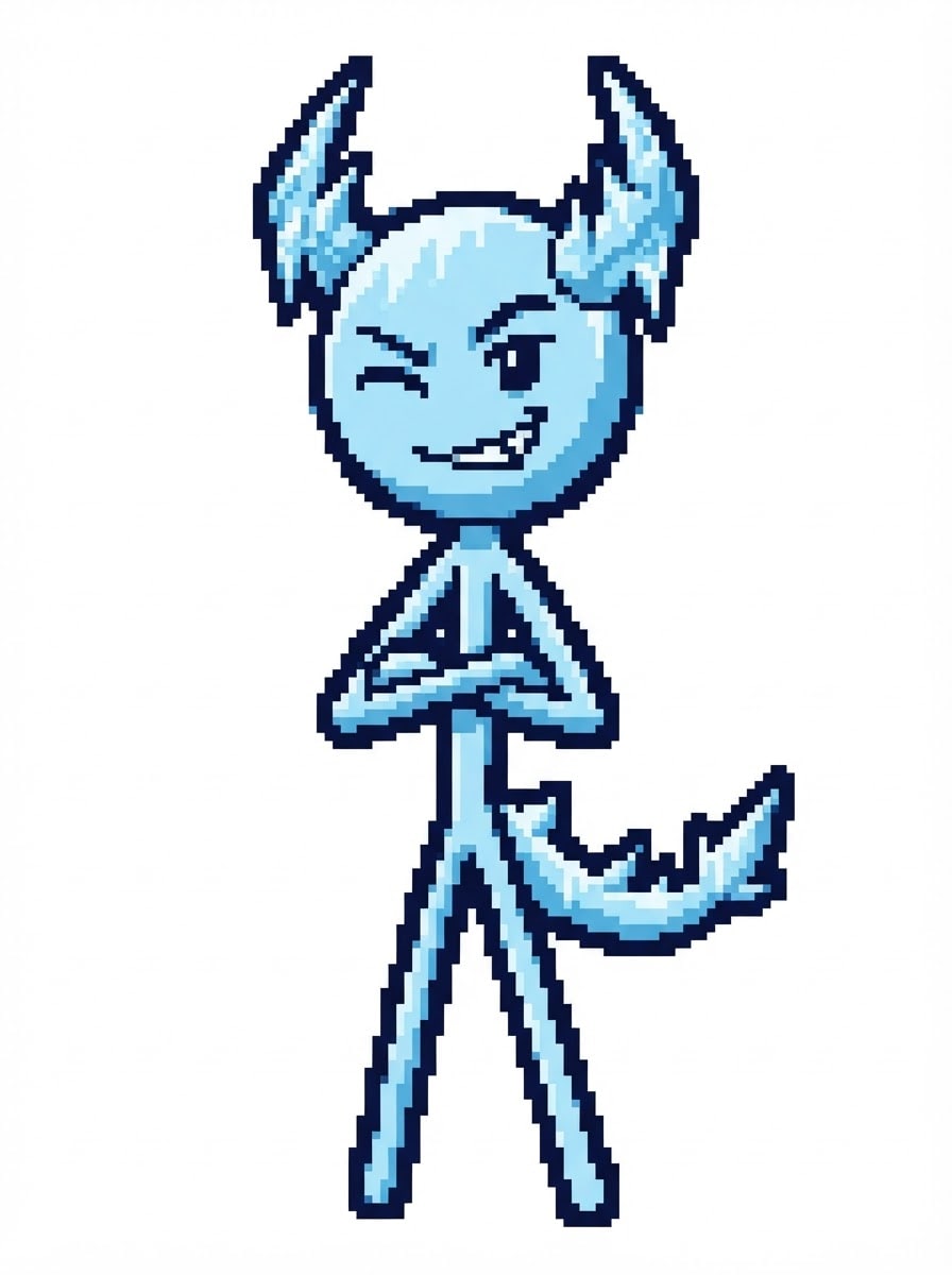 Smug frost demon stickman