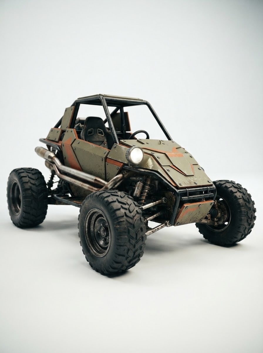 Armored desert racer