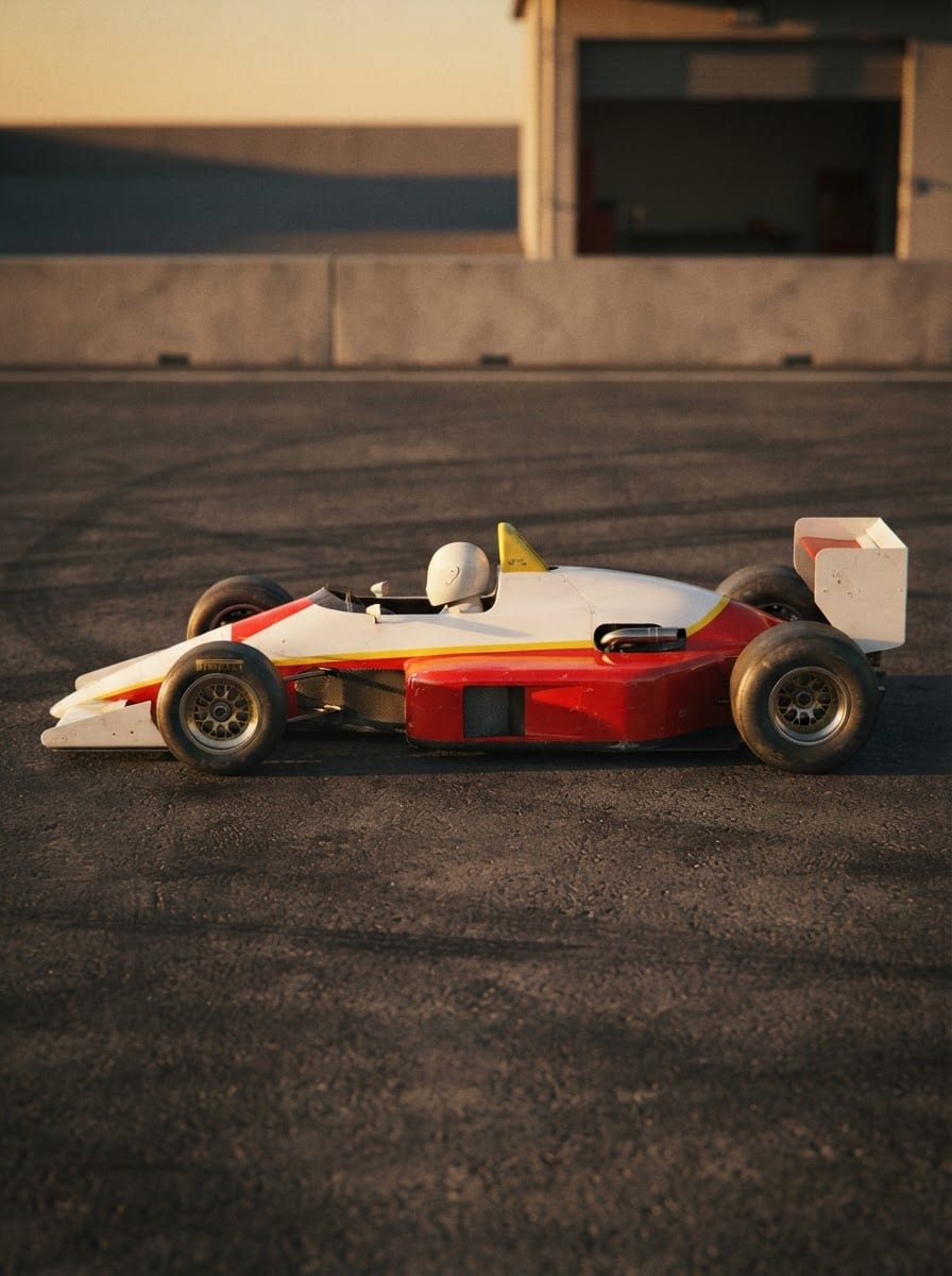 Retro turbo era racer