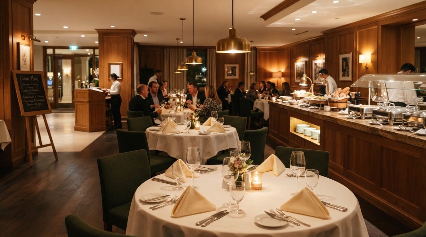 Restaurace s jídelním lístkem