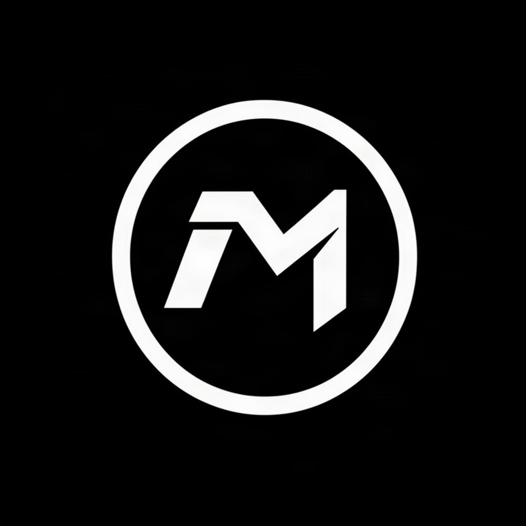 Geometric M Monogram