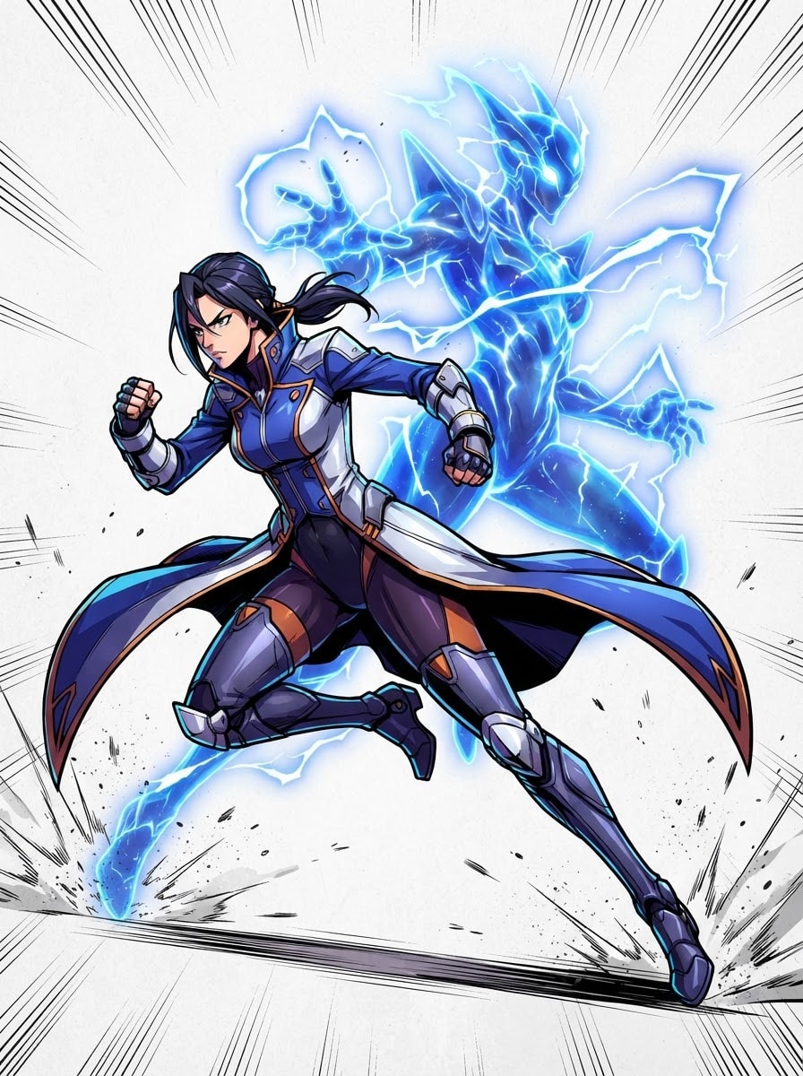 A duelista do Stand relâmpago