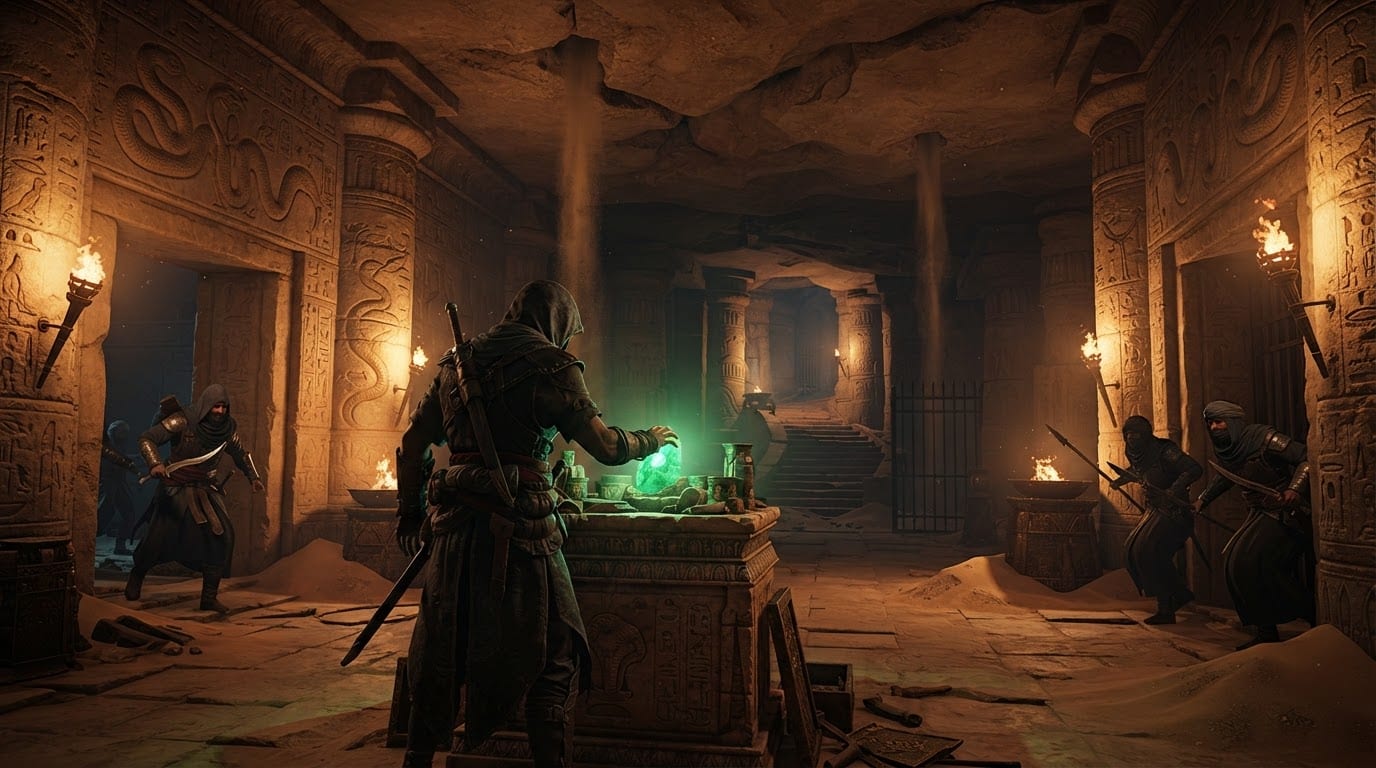 Recover a Stolen Jewel from a Desert Vault