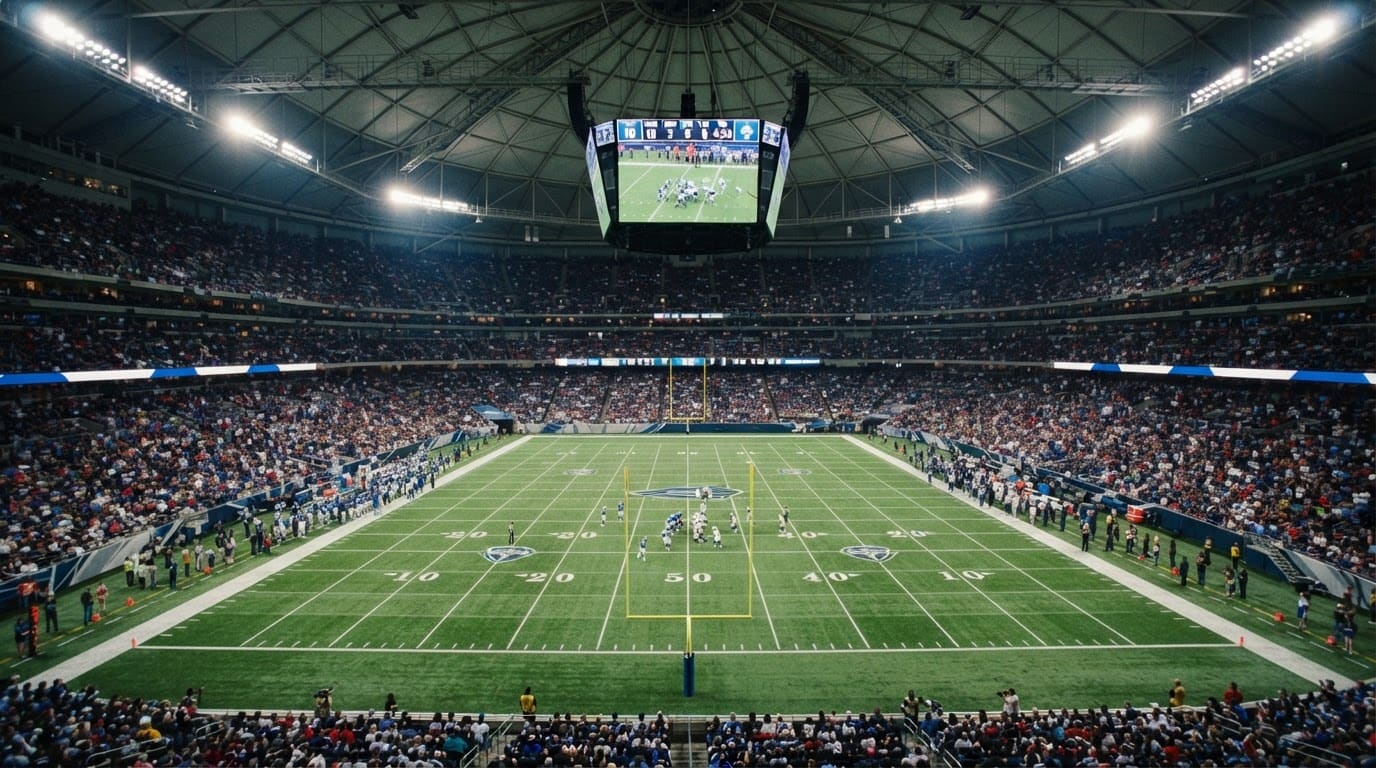 Downtown domed stadium