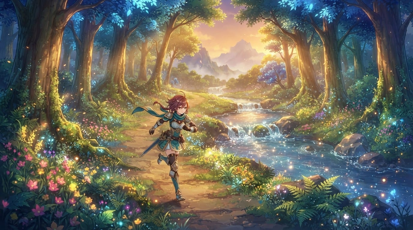 اكتشف الغابة السحرية