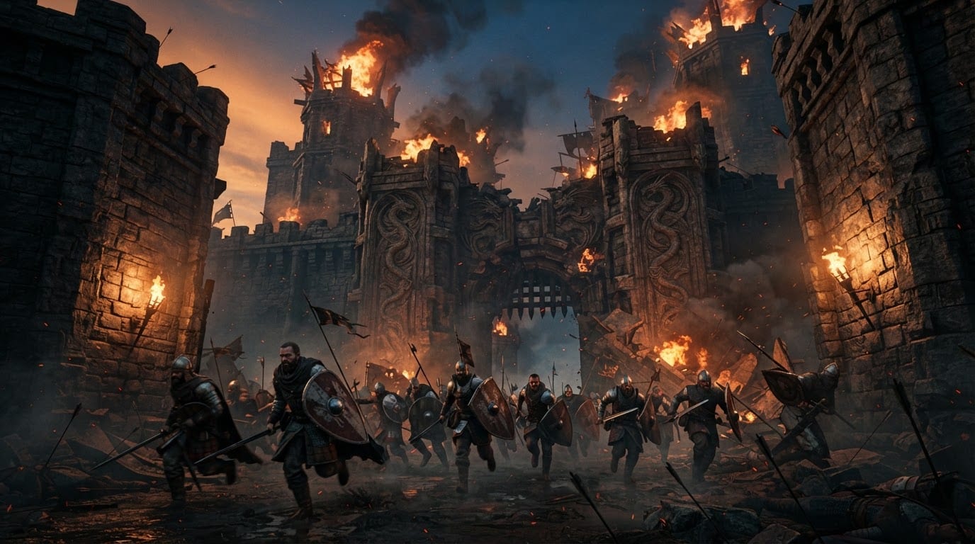 Raid a Dragon Fortress