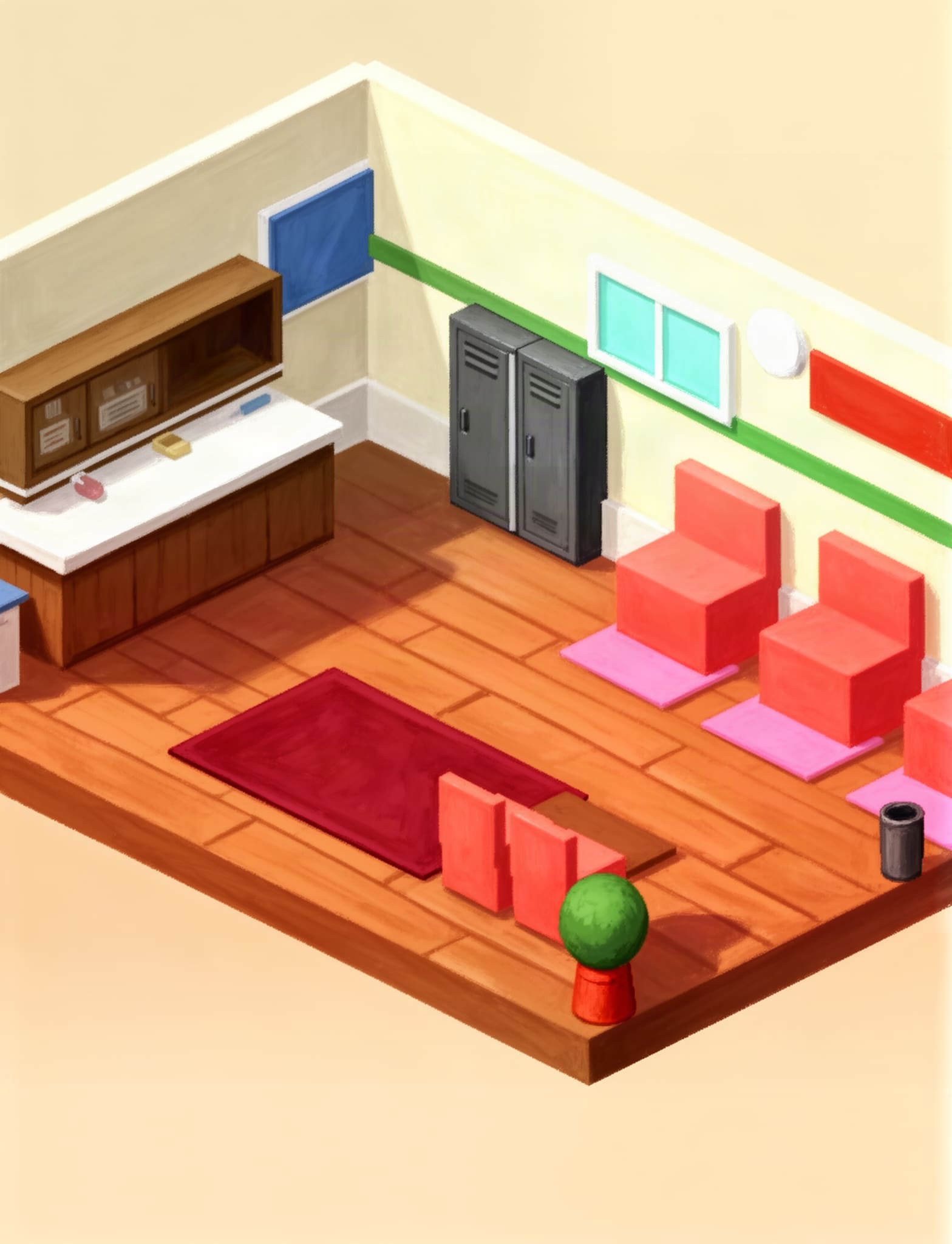 Cheerful Cartoon Clinic