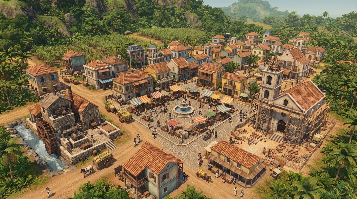La ville coloniale prend vie