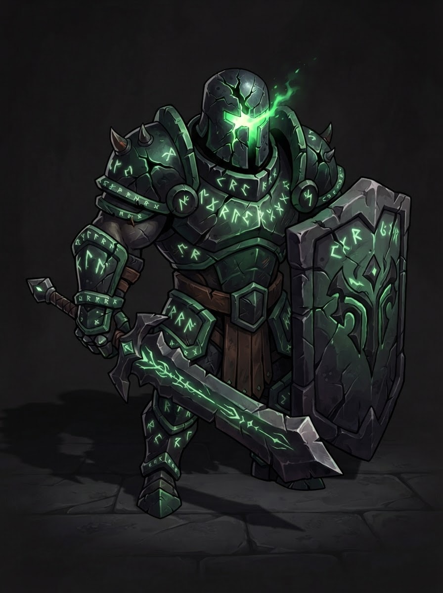 The cursed knight