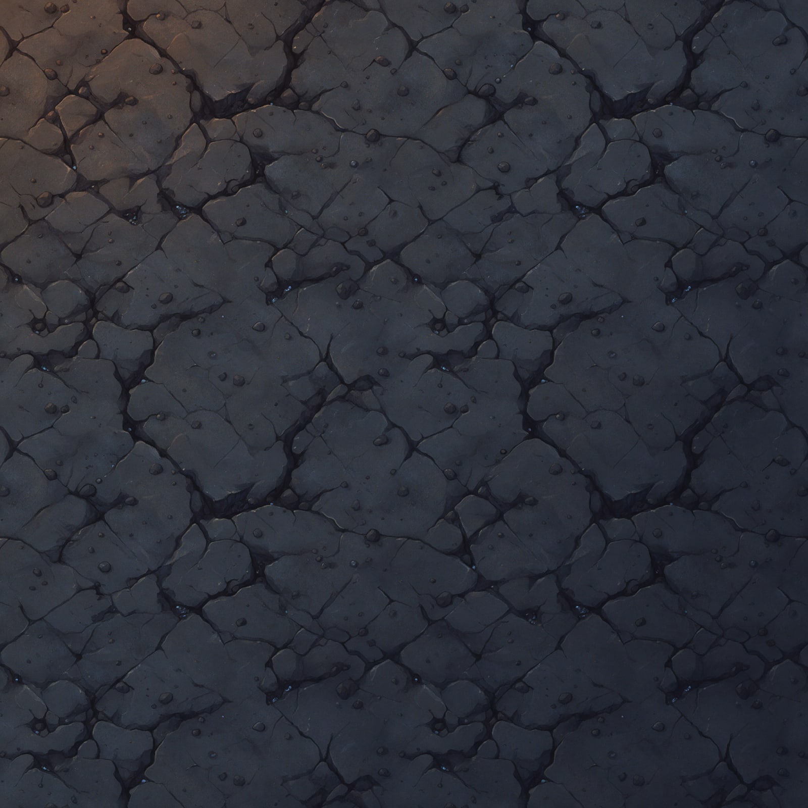 Minas Abissais - Cracked Stone Seamless Texture