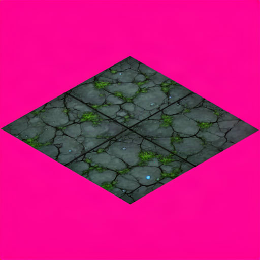 Mossy Stone Floor Tile
