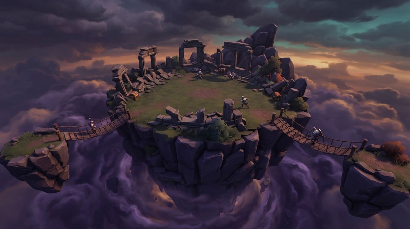 The Floating Island Above