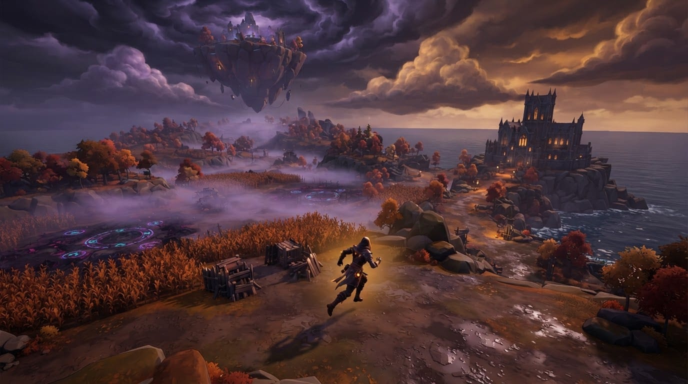 Hunt enemies across the spooky map