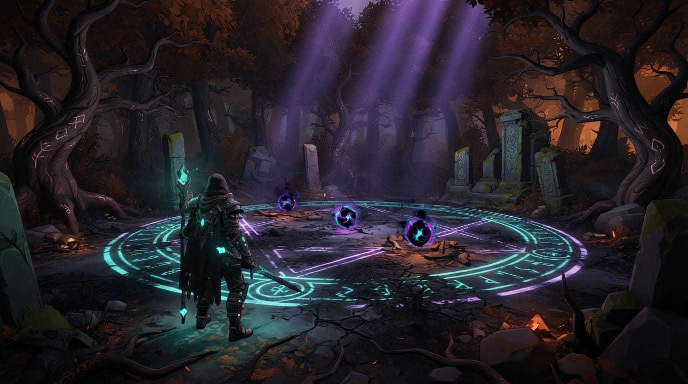 Corrupted Areas Rune Circles
