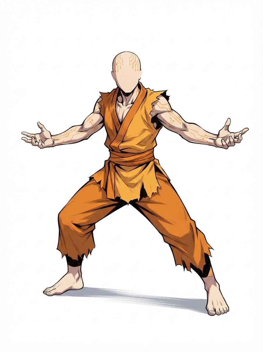 The storm monk