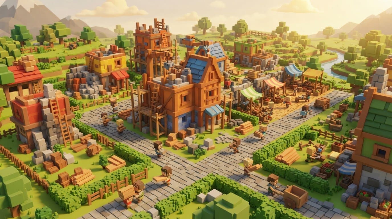 Build a busy town