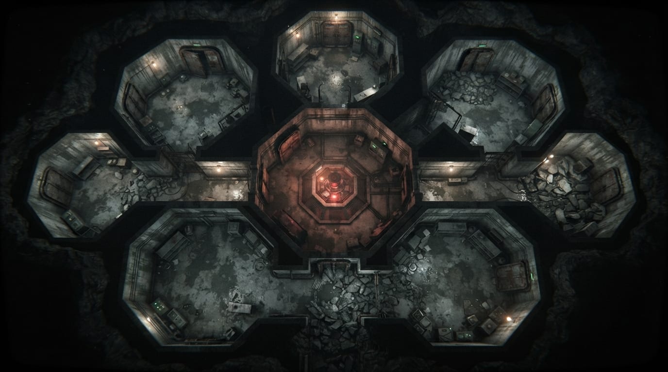 Underground Soviet research bunker